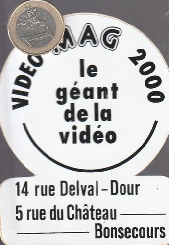 Autocollant video mag - autocollant., 2000